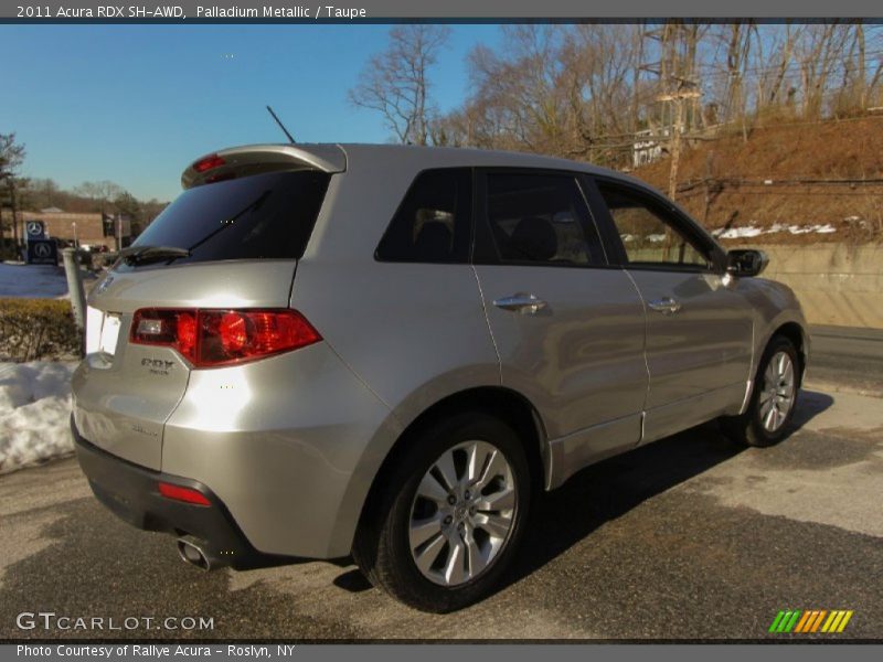 Palladium Metallic / Taupe 2011 Acura RDX SH-AWD