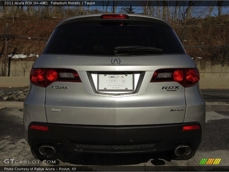 Palladium Metallic / Taupe 2011 Acura RDX SH-AWD