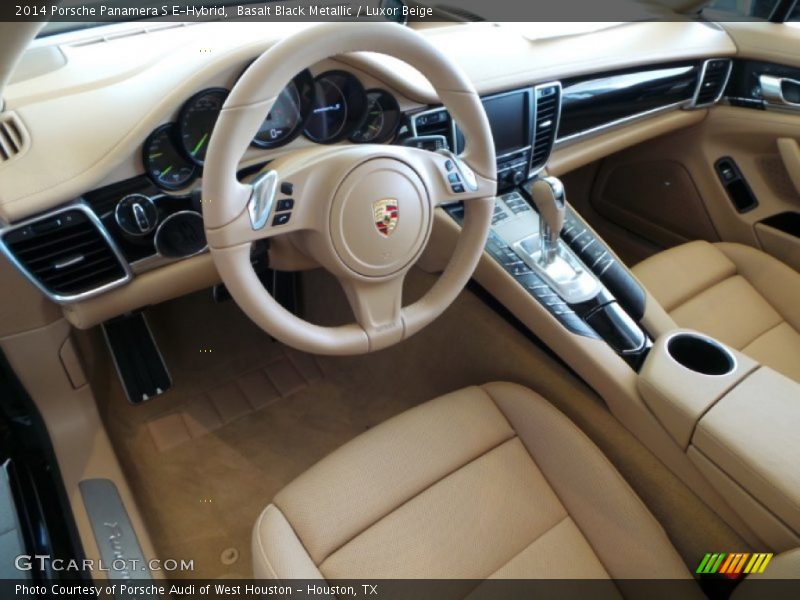 Luxor Beige Interior - 2014 Panamera S E-Hybrid 