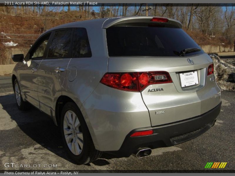 Palladium Metallic / Taupe 2011 Acura RDX SH-AWD