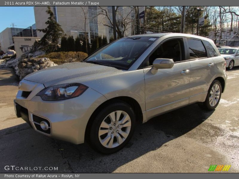 Palladium Metallic / Taupe 2011 Acura RDX SH-AWD