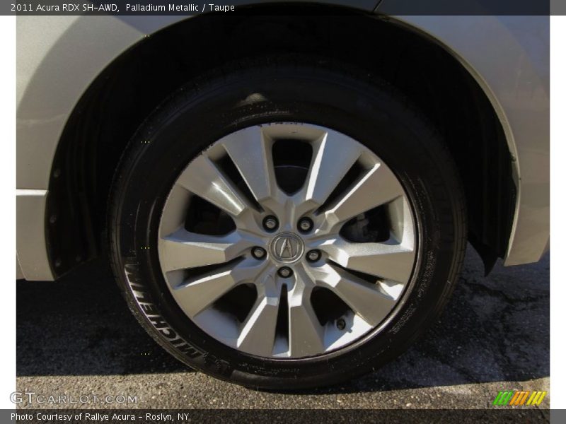 Palladium Metallic / Taupe 2011 Acura RDX SH-AWD