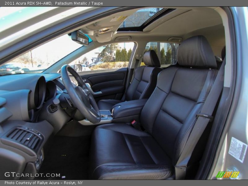 Palladium Metallic / Taupe 2011 Acura RDX SH-AWD