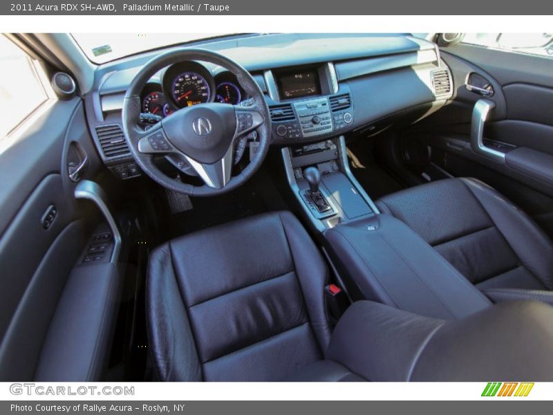 Palladium Metallic / Taupe 2011 Acura RDX SH-AWD