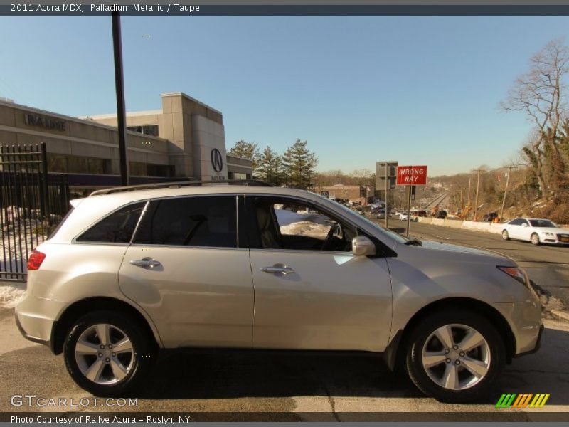 Palladium Metallic / Taupe 2011 Acura MDX