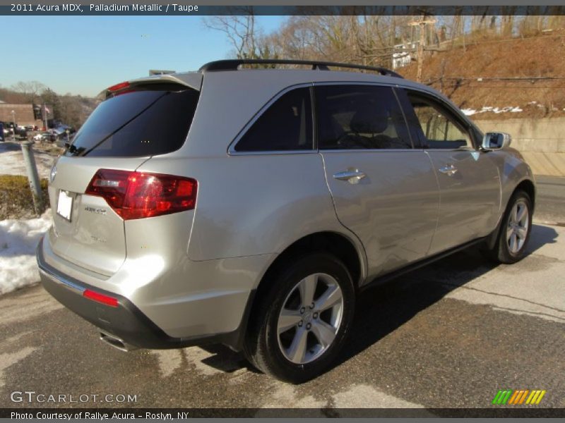 Palladium Metallic / Taupe 2011 Acura MDX