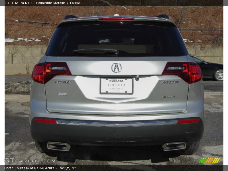 Palladium Metallic / Taupe 2011 Acura MDX
