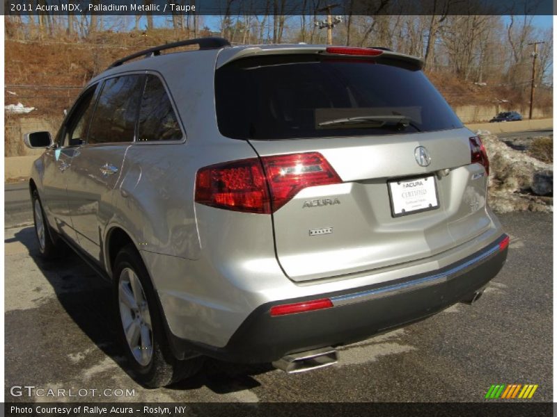 Palladium Metallic / Taupe 2011 Acura MDX
