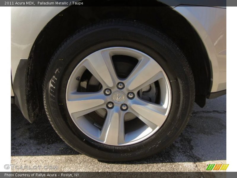 Palladium Metallic / Taupe 2011 Acura MDX