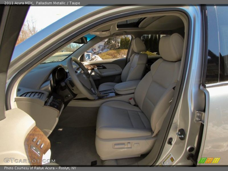 Palladium Metallic / Taupe 2011 Acura MDX