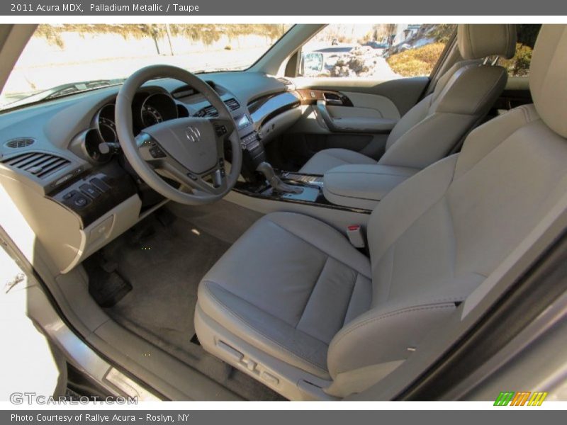 Palladium Metallic / Taupe 2011 Acura MDX