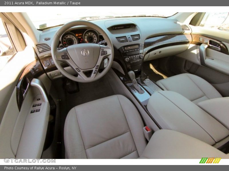 Palladium Metallic / Taupe 2011 Acura MDX