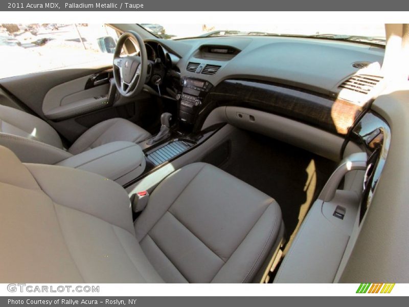 Palladium Metallic / Taupe 2011 Acura MDX