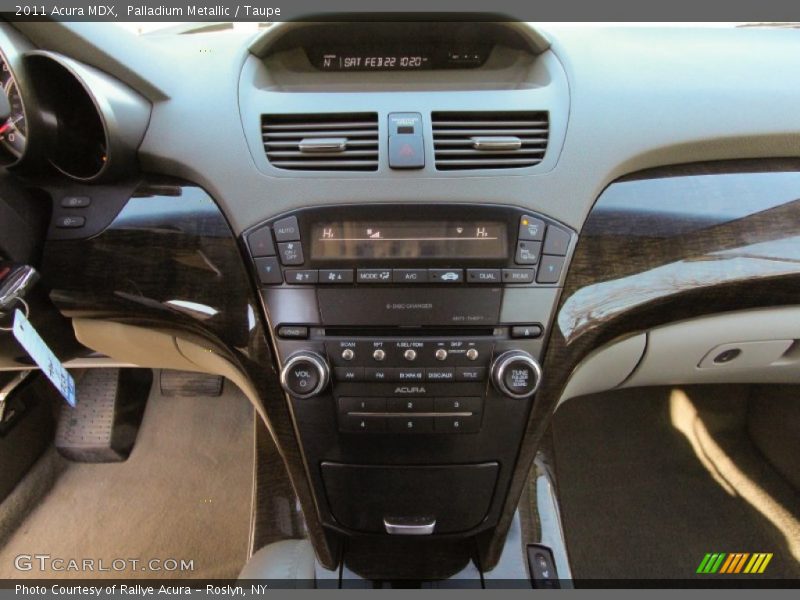 Palladium Metallic / Taupe 2011 Acura MDX