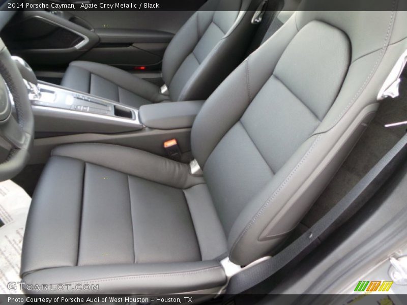 Agate Grey Metallic / Black 2014 Porsche Cayman