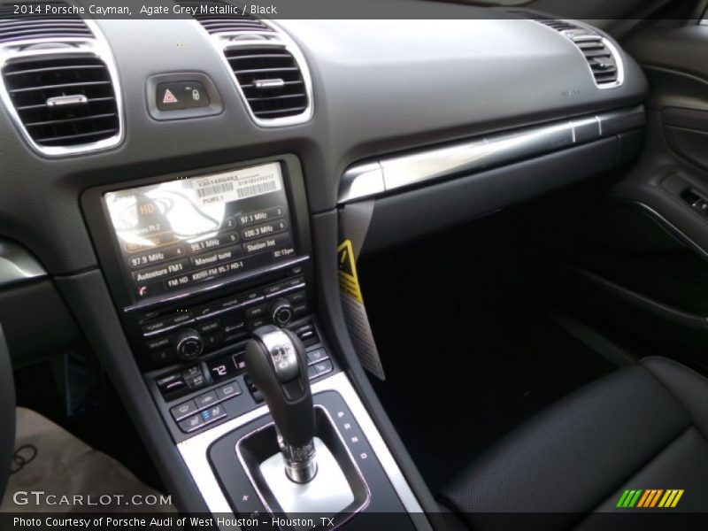 Agate Grey Metallic / Black 2014 Porsche Cayman