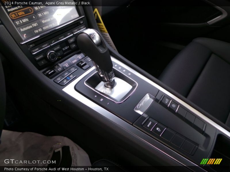 Agate Grey Metallic / Black 2014 Porsche Cayman