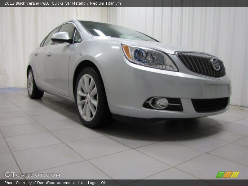 Quicksilver Metallic / Medium Titanium 2012 Buick Verano FWD