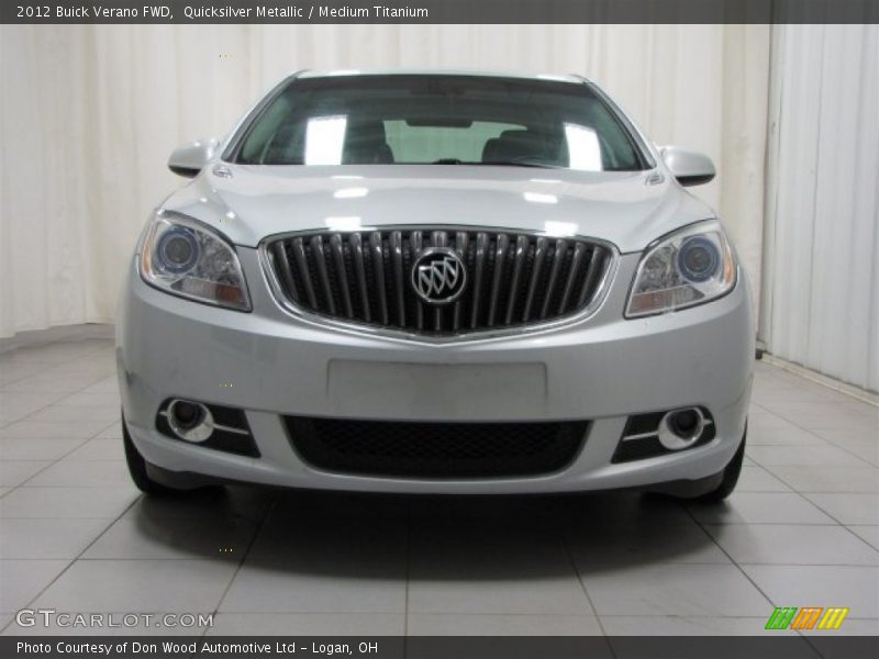 Quicksilver Metallic / Medium Titanium 2012 Buick Verano FWD