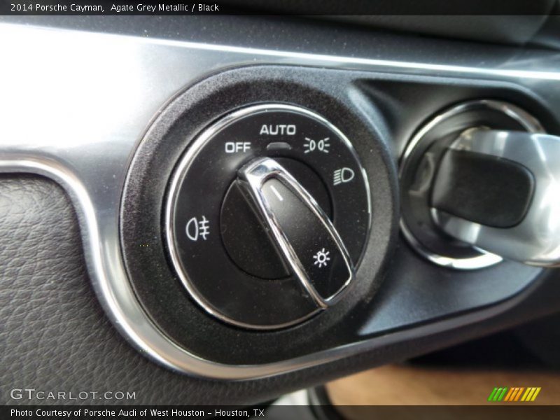 Agate Grey Metallic / Black 2014 Porsche Cayman