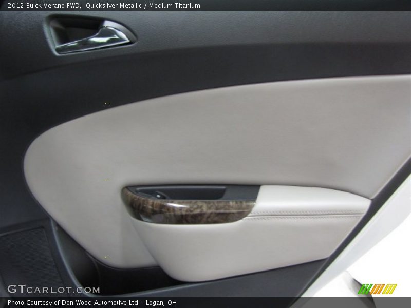 Quicksilver Metallic / Medium Titanium 2012 Buick Verano FWD
