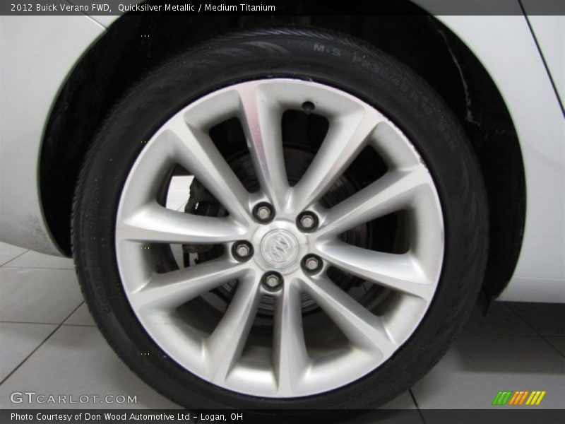 Quicksilver Metallic / Medium Titanium 2012 Buick Verano FWD