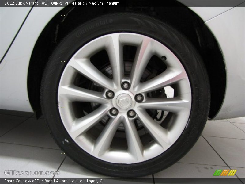 Quicksilver Metallic / Medium Titanium 2012 Buick Verano FWD