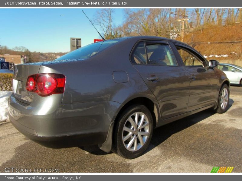 Platinum Grey Metallic / Titan Black 2010 Volkswagen Jetta SE Sedan