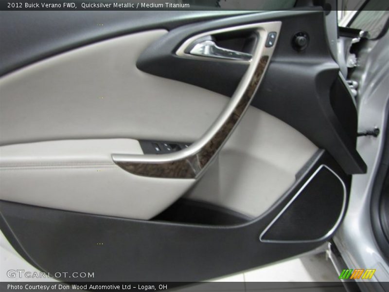Quicksilver Metallic / Medium Titanium 2012 Buick Verano FWD
