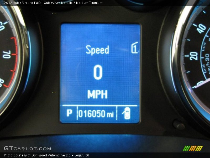 Quicksilver Metallic / Medium Titanium 2012 Buick Verano FWD