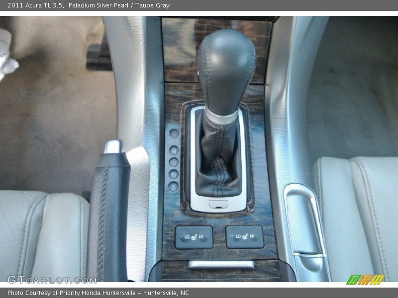 Paladium Silver Pearl / Taupe Gray 2011 Acura TL 3.5