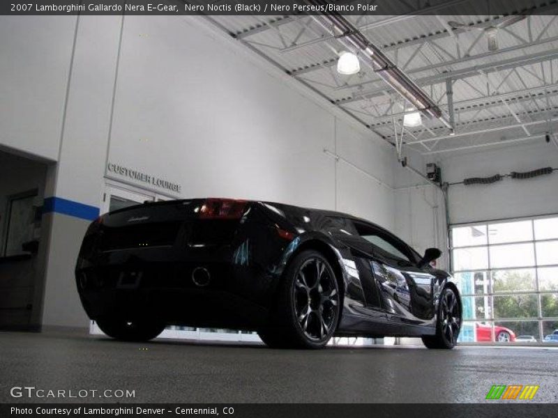 Nero Noctis (Black) / Nero Perseus/Bianco Polar 2007 Lamborghini Gallardo Nera E-Gear