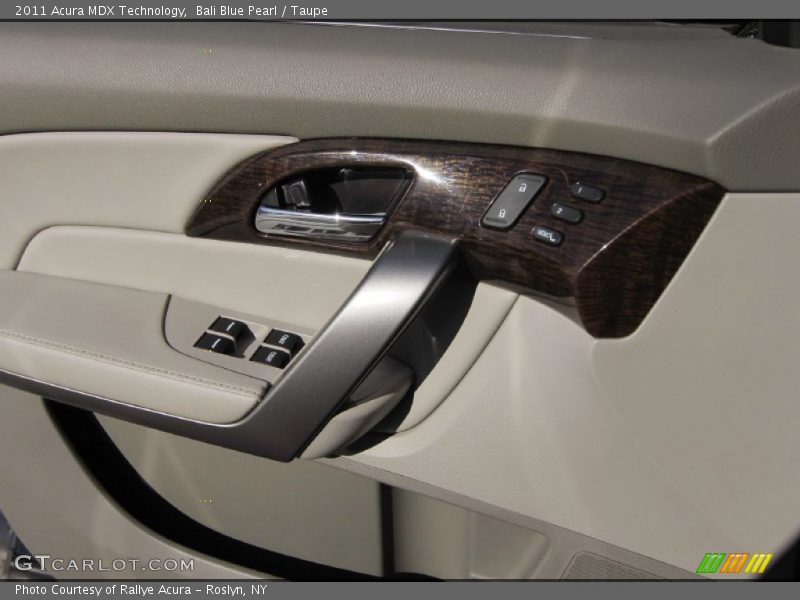 Bali Blue Pearl / Taupe 2011 Acura MDX Technology