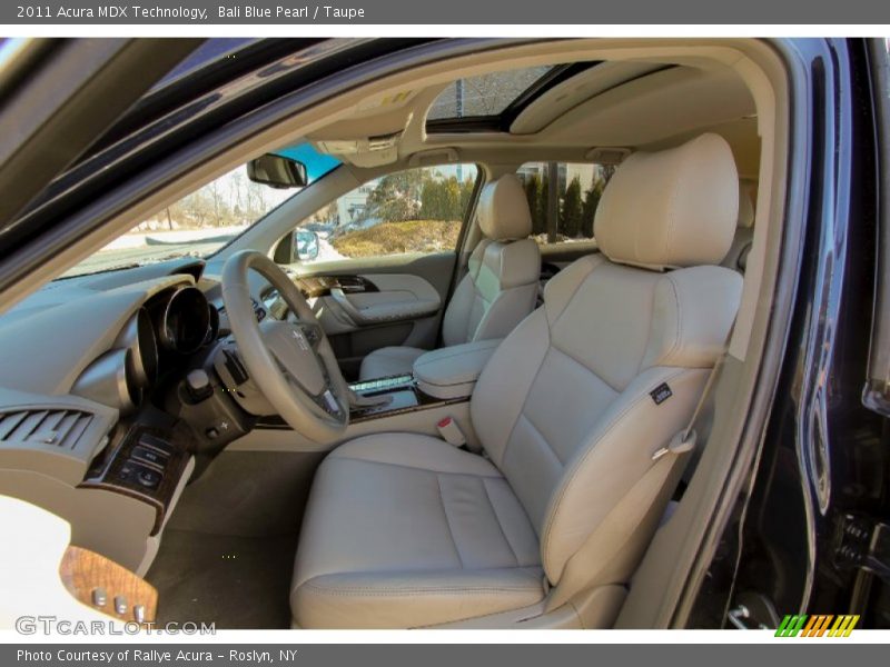 Bali Blue Pearl / Taupe 2011 Acura MDX Technology