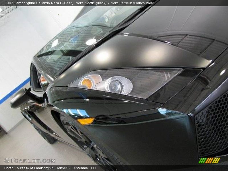 Nero Noctis (Black) / Nero Perseus/Bianco Polar 2007 Lamborghini Gallardo Nera E-Gear