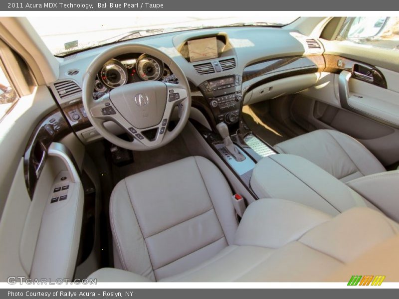 Bali Blue Pearl / Taupe 2011 Acura MDX Technology