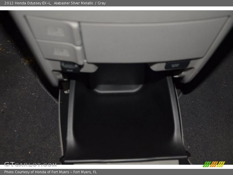 Alabaster Silver Metallic / Gray 2012 Honda Odyssey EX-L