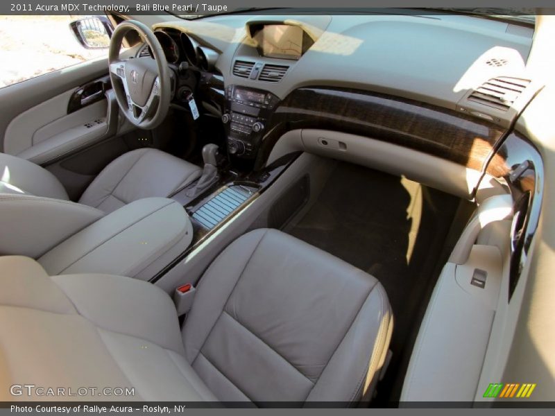 Bali Blue Pearl / Taupe 2011 Acura MDX Technology
