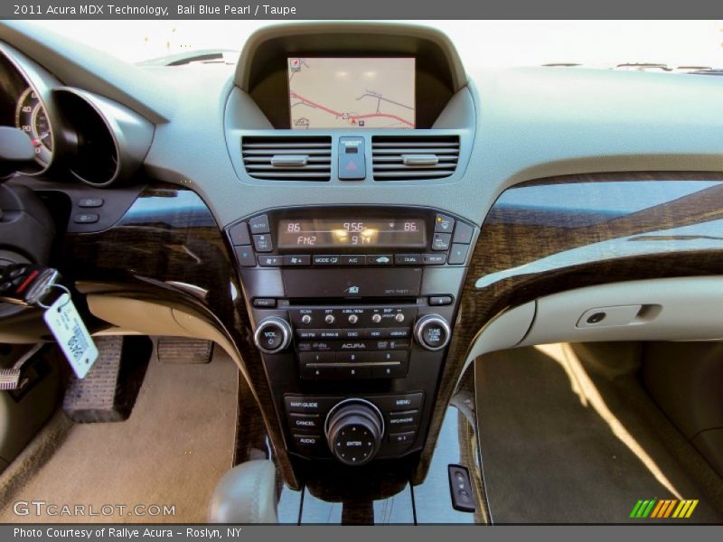 Bali Blue Pearl / Taupe 2011 Acura MDX Technology