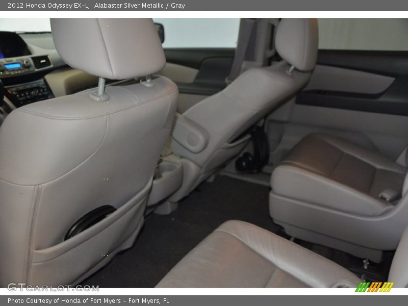 Alabaster Silver Metallic / Gray 2012 Honda Odyssey EX-L
