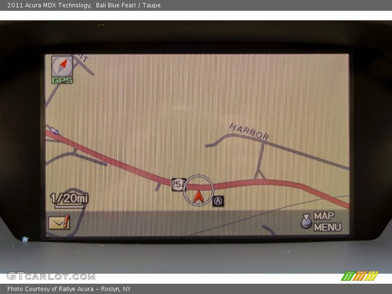 Bali Blue Pearl / Taupe 2011 Acura MDX Technology