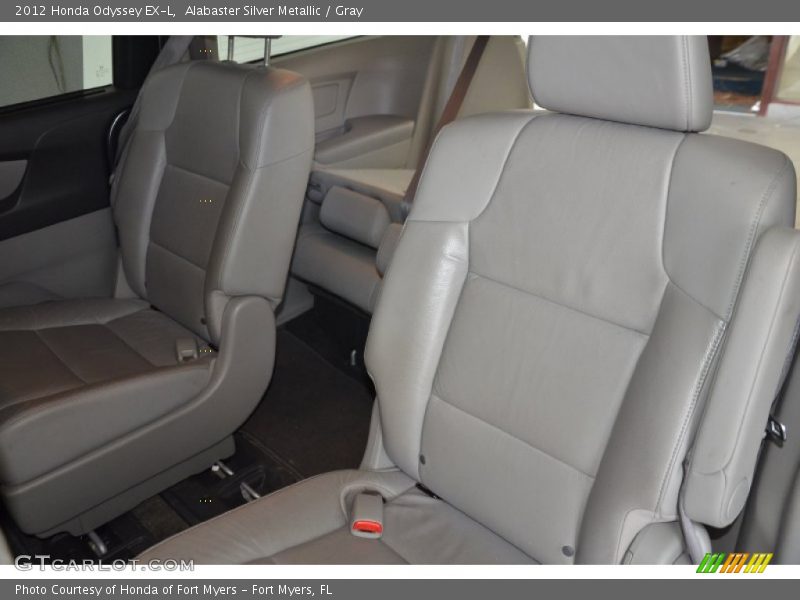 Alabaster Silver Metallic / Gray 2012 Honda Odyssey EX-L