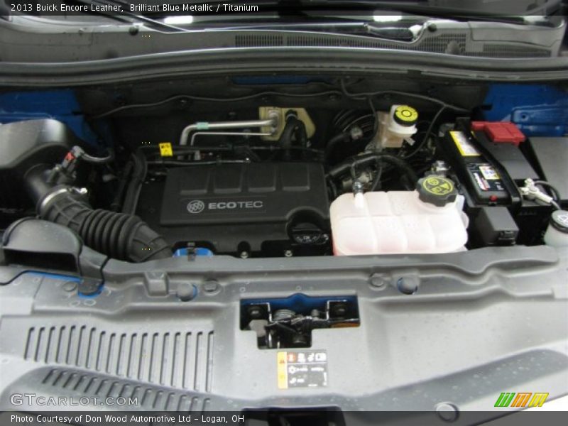  2013 Encore Leather Engine - 1.4 Liter ECOTEC Turbocharged DOHC 16-Valve VVT 4 Cylinder