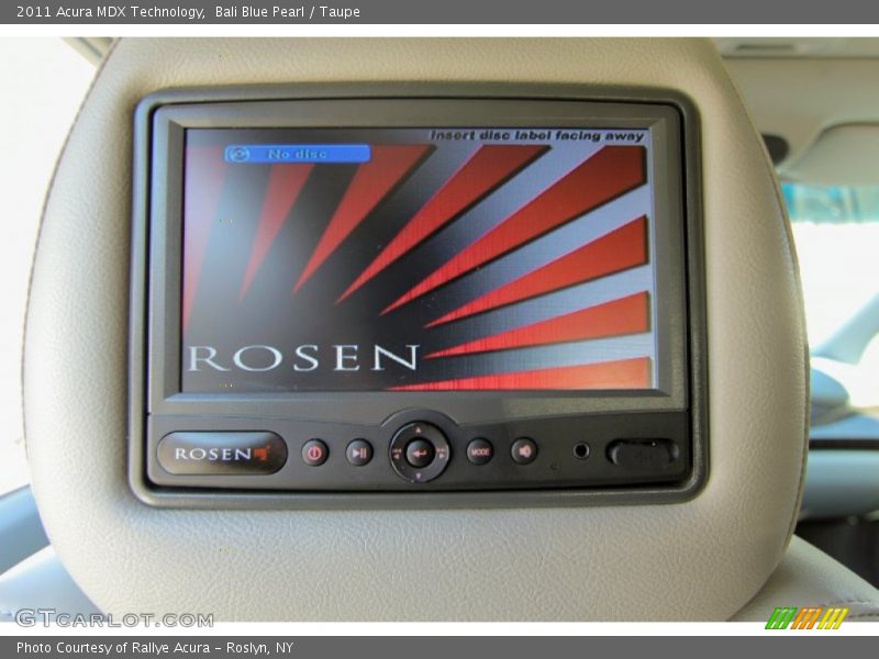 Bali Blue Pearl / Taupe 2011 Acura MDX Technology