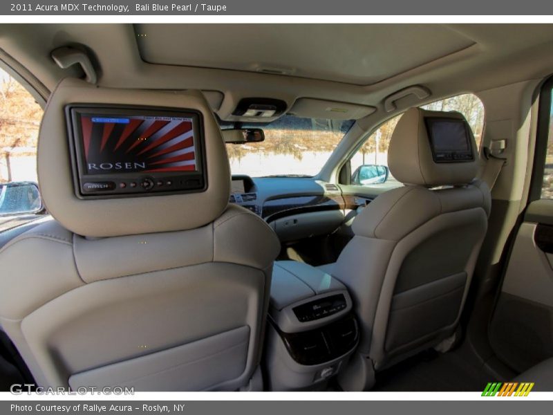 Bali Blue Pearl / Taupe 2011 Acura MDX Technology