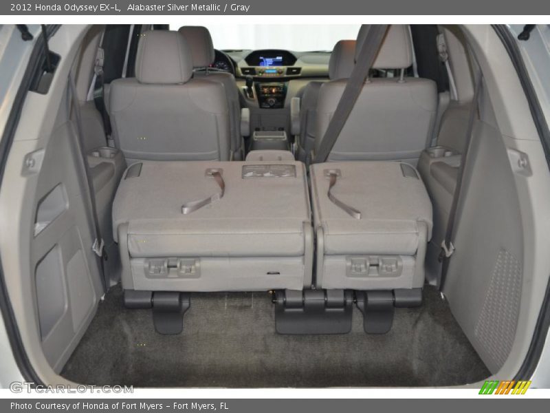 Alabaster Silver Metallic / Gray 2012 Honda Odyssey EX-L