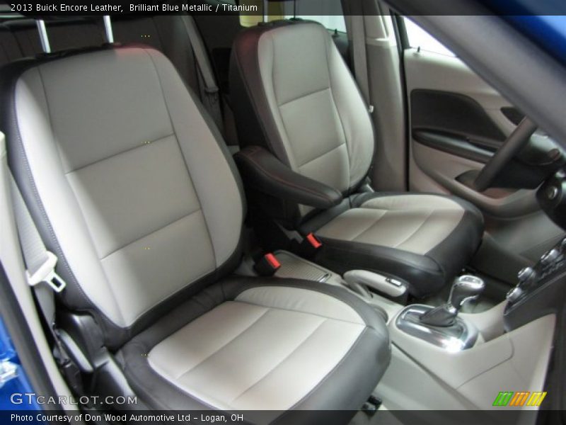 Front Seat of 2013 Encore Leather