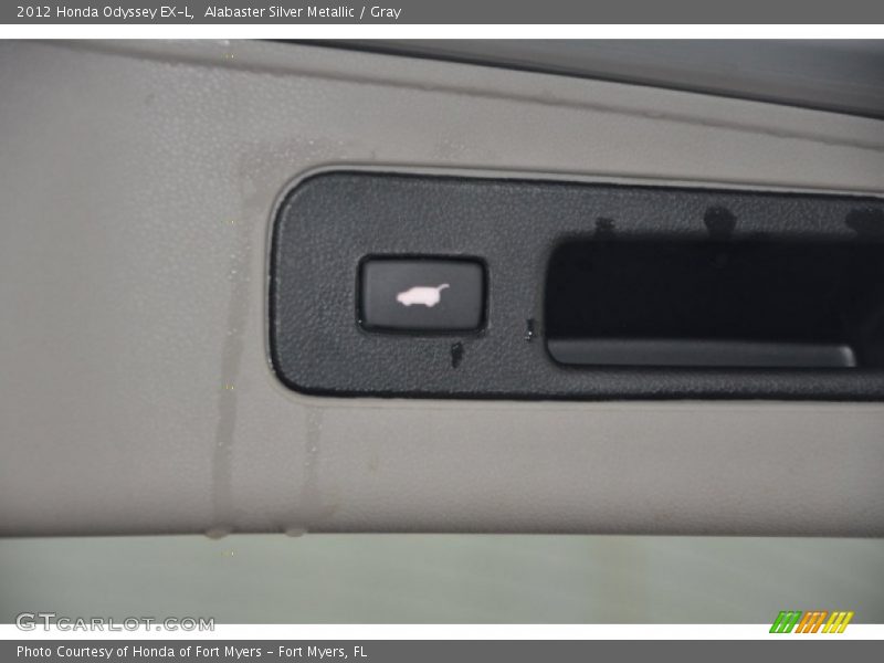Alabaster Silver Metallic / Gray 2012 Honda Odyssey EX-L