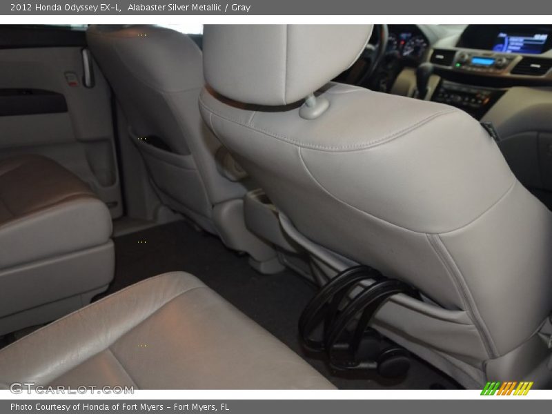 Alabaster Silver Metallic / Gray 2012 Honda Odyssey EX-L