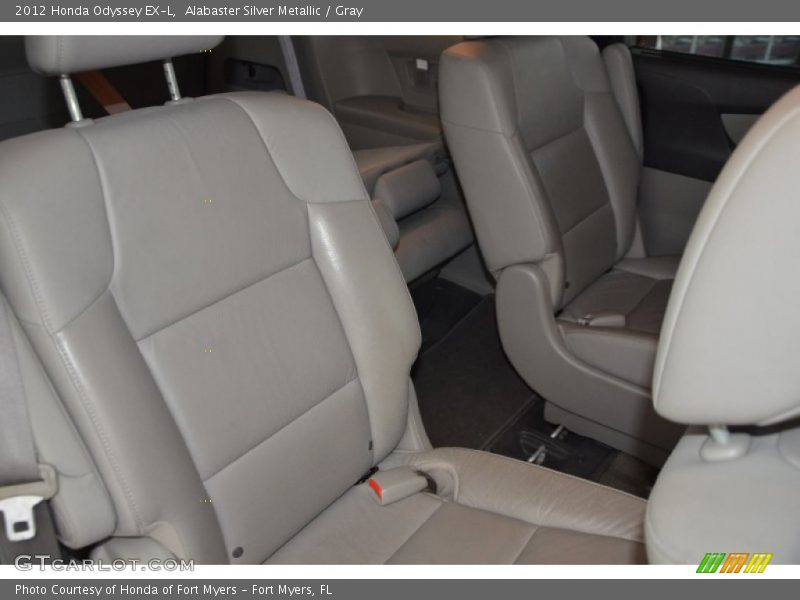 Alabaster Silver Metallic / Gray 2012 Honda Odyssey EX-L